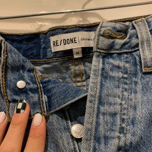 Re done ripped jeans